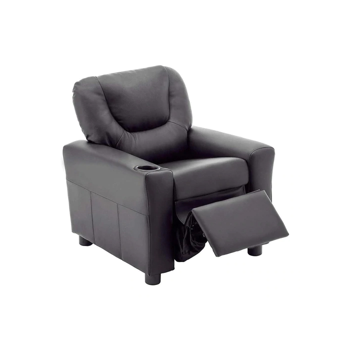 Kid's-recliner-chair-Black