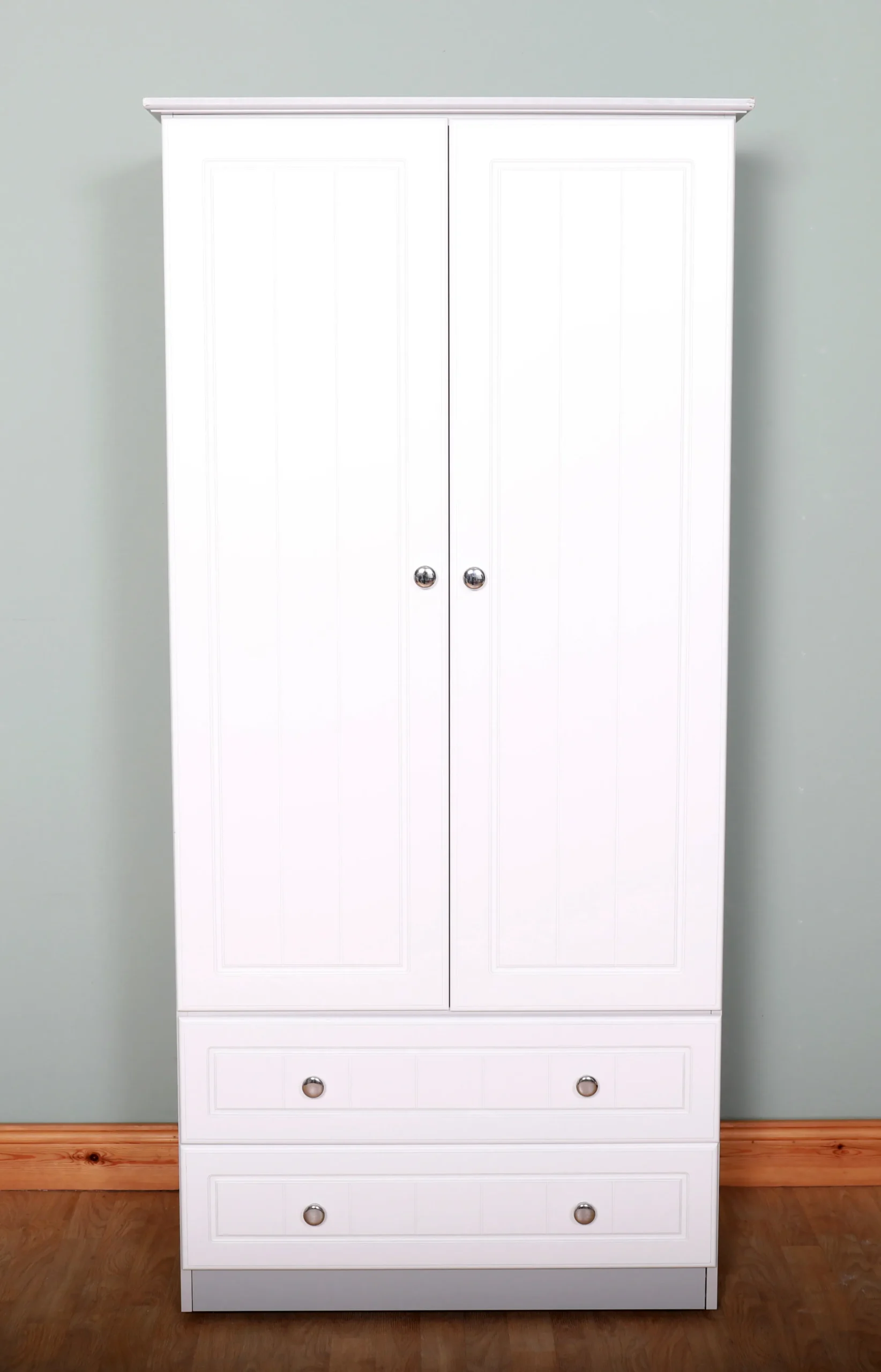 Eden 2 Drawer 2 Door Wardrobe