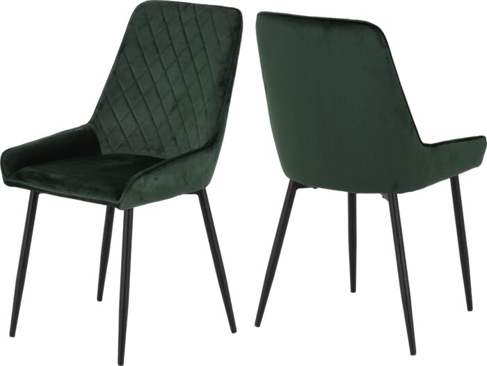 Avery Green Chair in Emerald Green