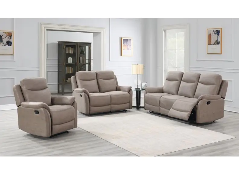 Evan Sultry Fabric Reclining Sofa Collection