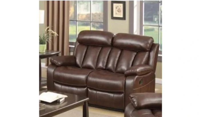 Merrion Tan 2 Seater Recliner Sofa