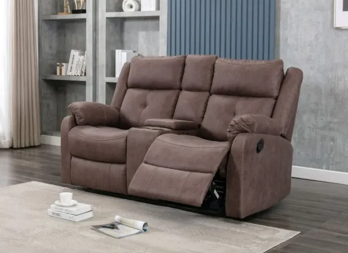 Casey Chestnut 2 Seater Recliner Sofa