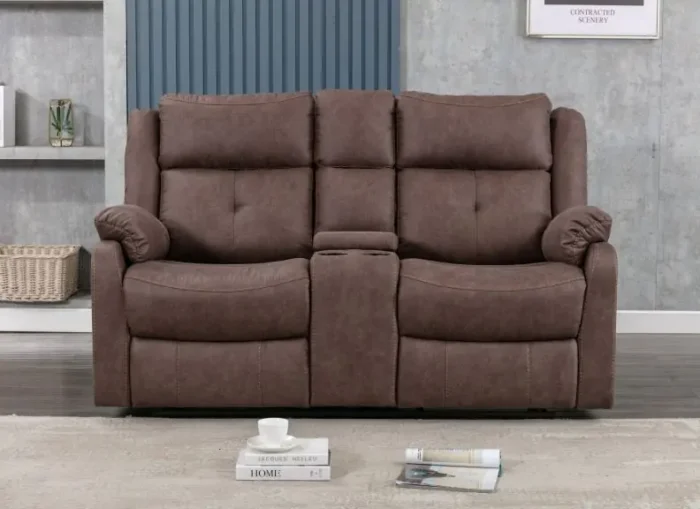 Casey Chestnut 2 Seater Recliner Sofa