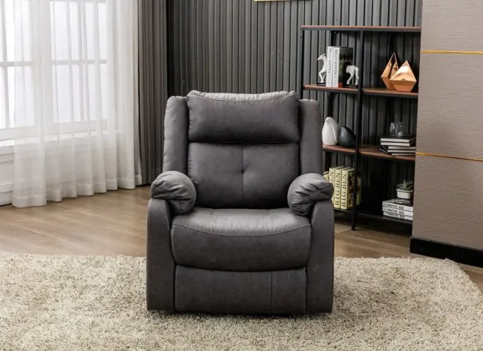 Casey Grey 1 Seater Recliner Armchair