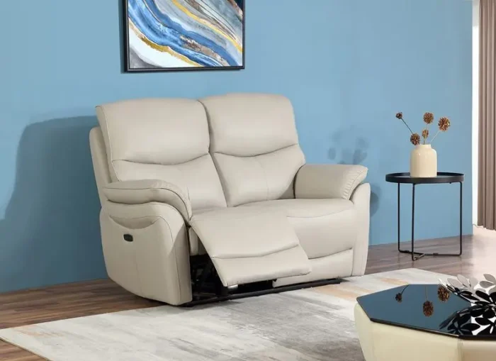 Ricardo Grey 2 Seater Recliner Sofa