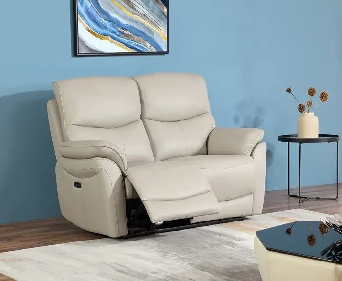 Ricardo Grey 2 Seater Recliner Sofa