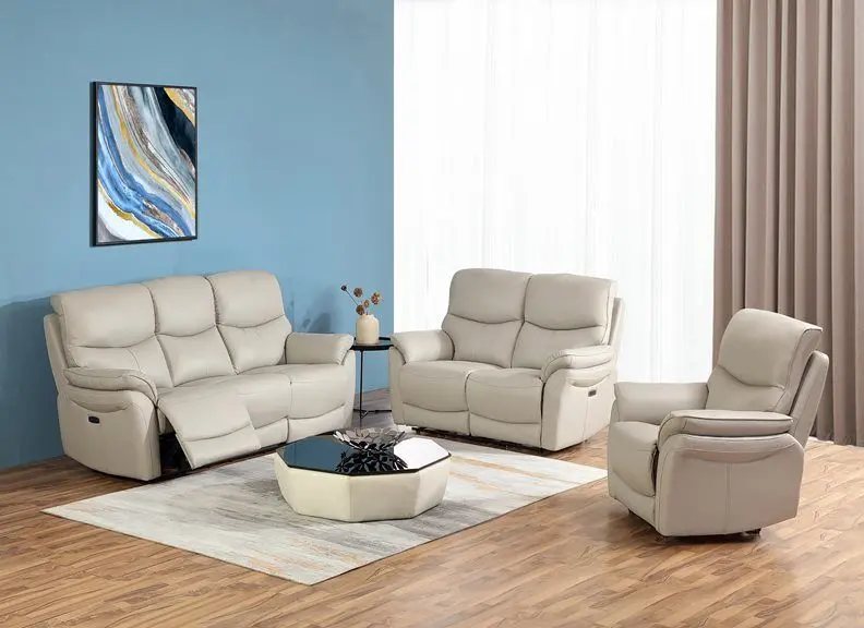 Ricardo Grey Recliner Sofa Collection