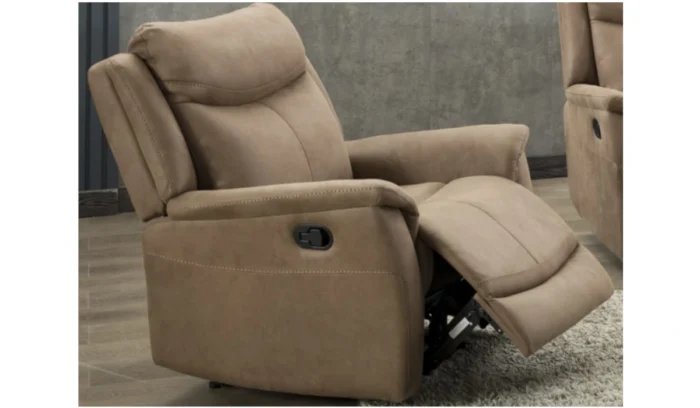 Arizona Caramel 1 Seater Manual Recliner Armchair