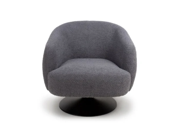 Club Accent Chair in Grey