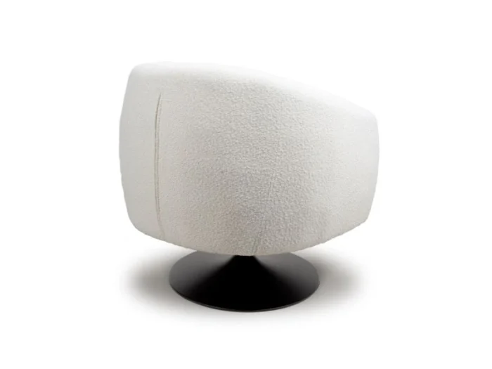 Club Accent Chair in Ivory