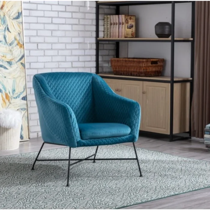 Cleo Accent Chair Federal Blue