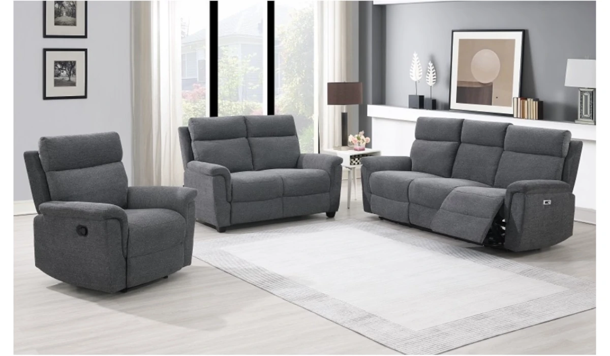 Detroit Grey Sofa Collection