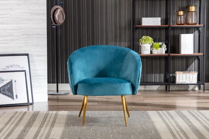 Monica Accent Chair Federal Blue