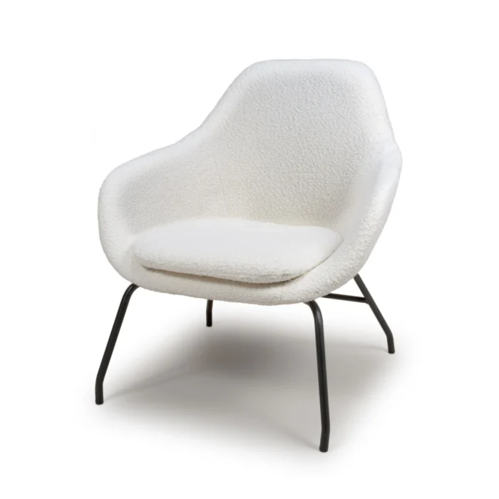 Moby Accent Chair Ivory