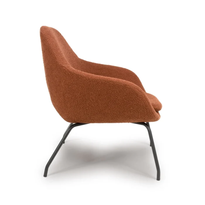 Moby Accent Chair Rust