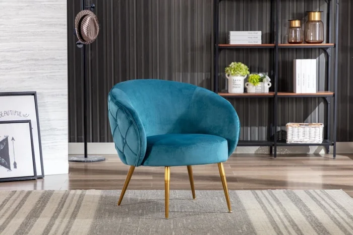 Monica Accent Chair Federal Blue