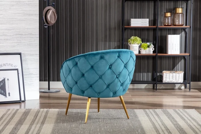 Monica Accent Chair Federal Blue