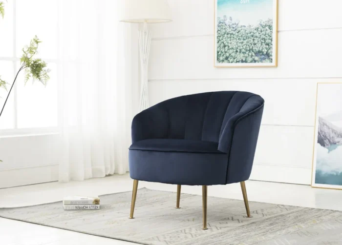 Stella Accent Chair Navy