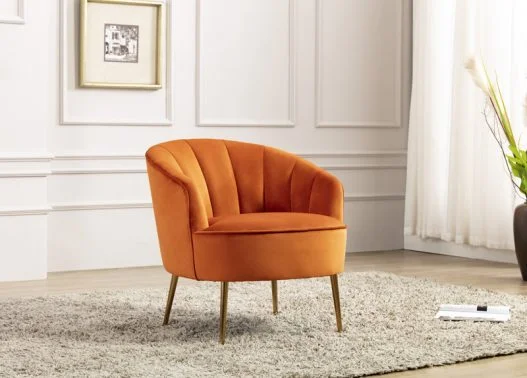 Stella Accent Chair Pumpkin