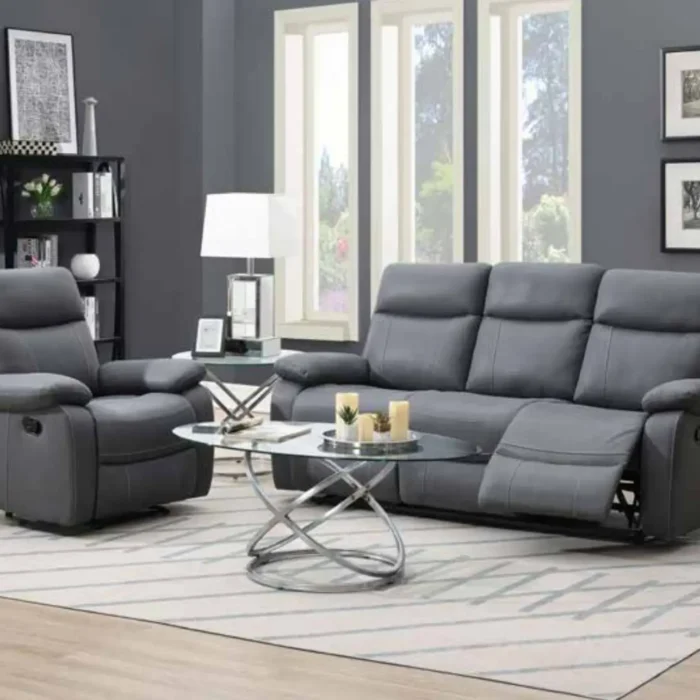 Bristol Recliner Sofa Collection Grey