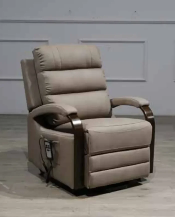 Tansey Lift & Rise Recliner Armchair in Taupe