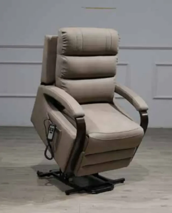 Tansey Lift & Rise Recliner Armchair in Taupe