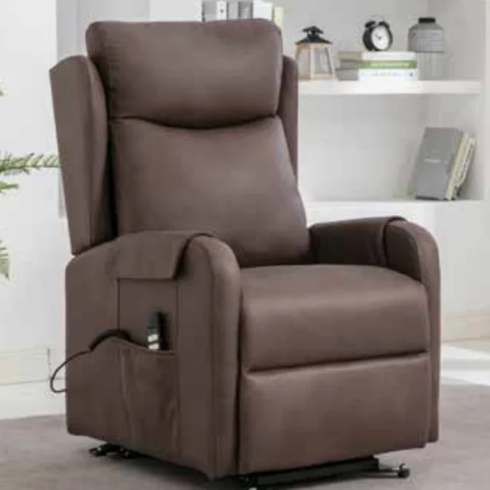 Joel Lift & Rise Recliner in Brown