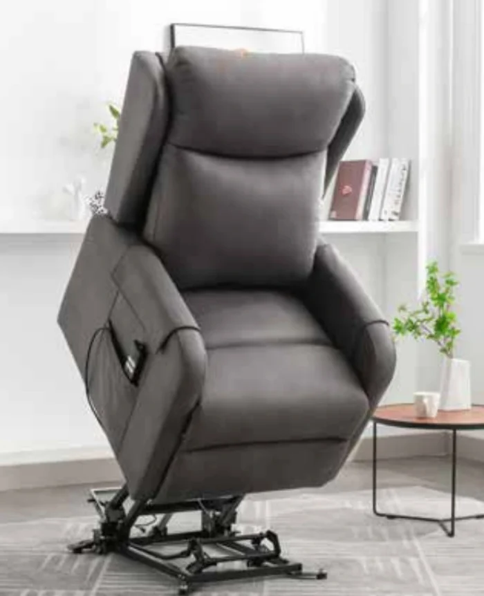 Joel Lift & Rise Recliner in Grey