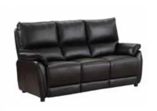 Esprit 3 Seater Sofa Black