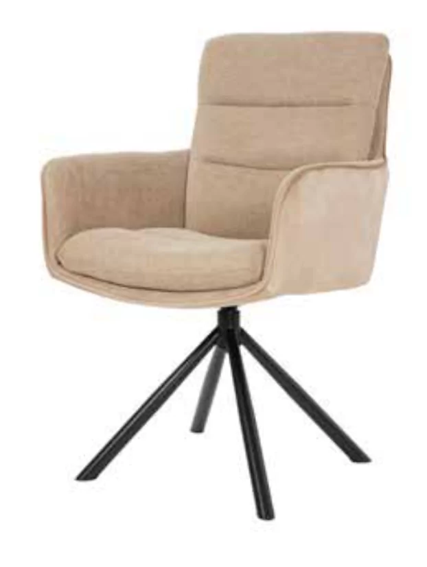 Carly Dining Chair in Beige