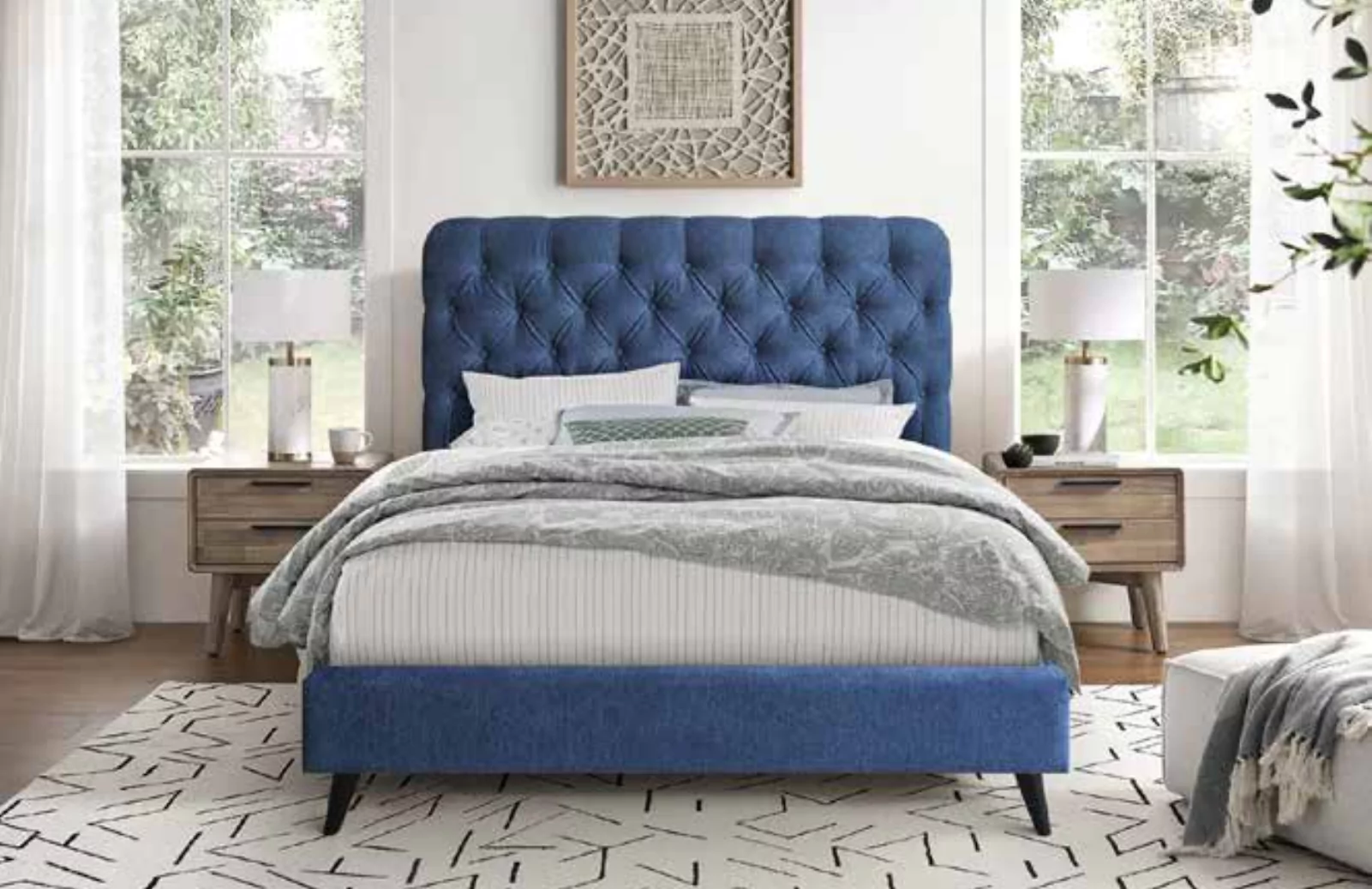 Penelope Bed Blue