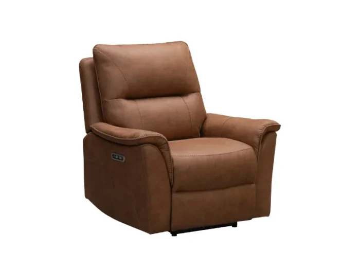 Kansas Tan 1 Seater Sofa