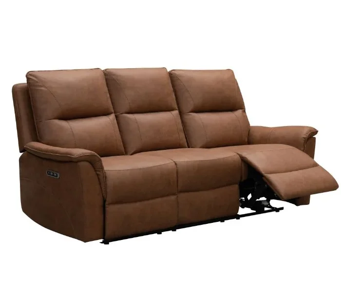 Kansas Tan 3 Seater Sofa