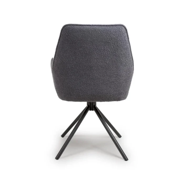 Uno Boucle Chair Grey