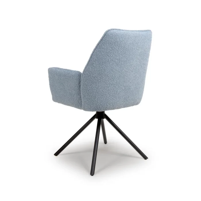 Uno Boucle Chair Light Blue