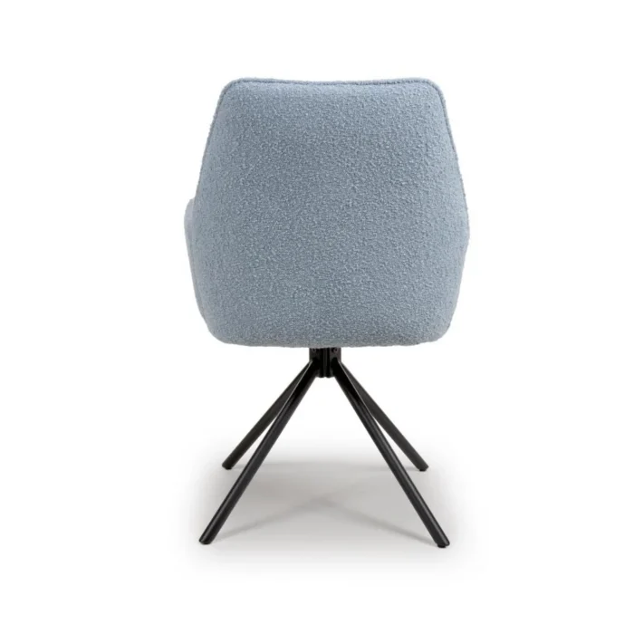 Uno Boucle Chair Light Blue