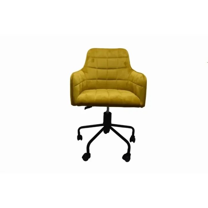 Viewnna Swivel Chair Mustard